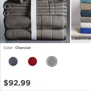 Complete NEW Vera Wang Turkish Towel Set